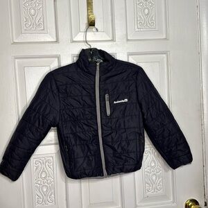 Avalanche Outdoor Supply Co Puffer Boys Black Full Zipper Winter Coat Size 6